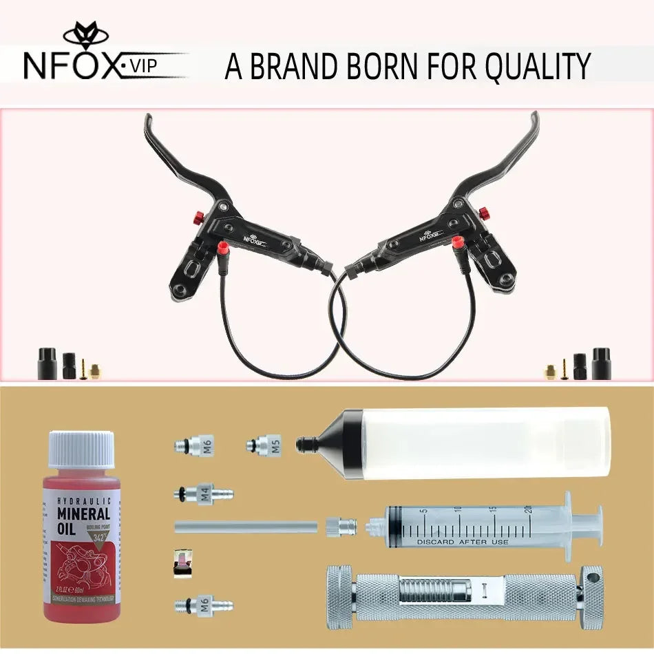 NFOX 2A New GT267 Oil Disc Power Off Brake Handle 3-pin Suitable for Electric Skateboarding Bicycle 2-pin Handle Rod Accessories