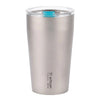 500ml Outdoor Titanium Teacup Double Wall Camping Beer Cup Ultralight Water Cup with Cup Lid for Travel Camping Hiking-WAYBIKER