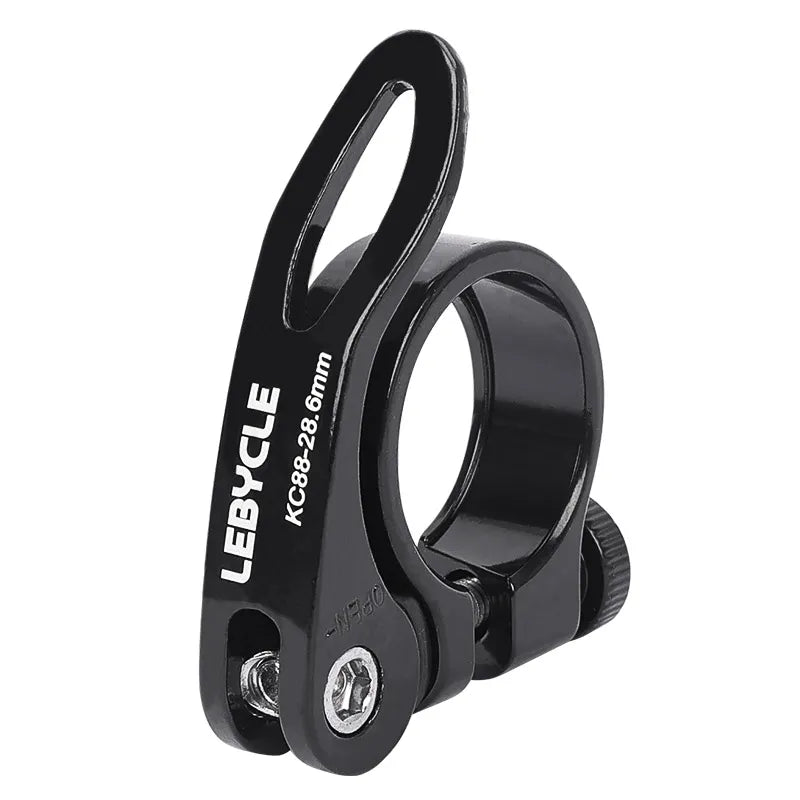 Lebycle Road Bike Aluminum Ultralight Quick Release Bicycle Seat Post Clamp BIKE SEAT PILLAR  QUICK RELEASE-WAYBIKER