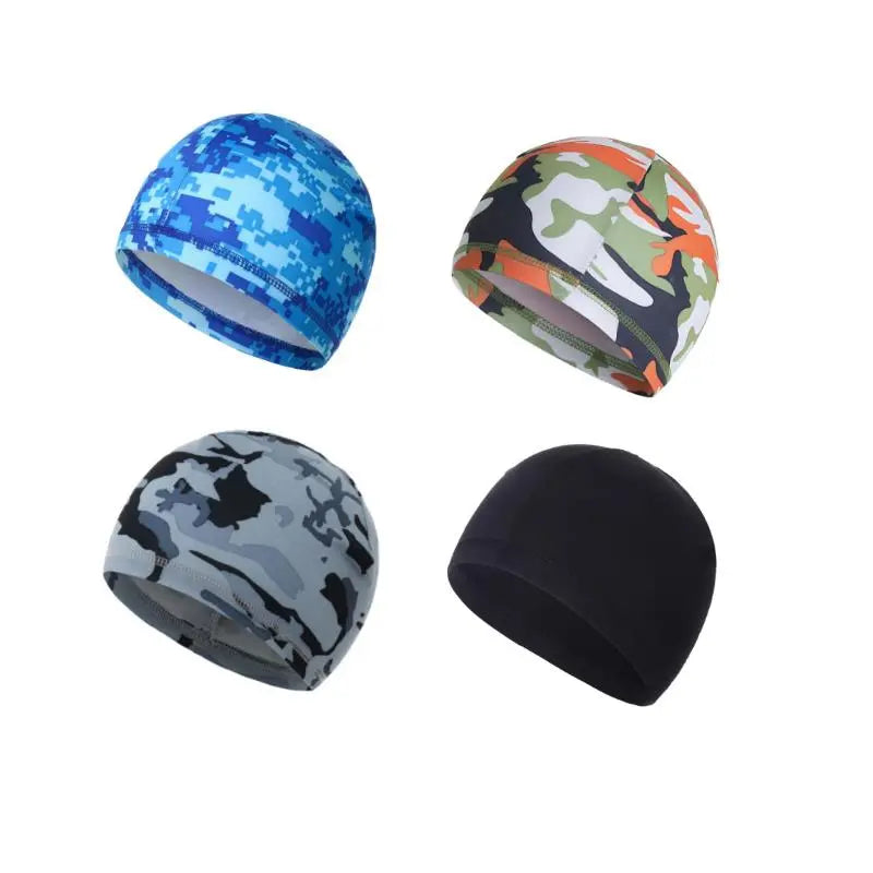 Summer Unisex Quick Dry Cycling Cap Anti-UV Hat Motorcycle Bike Bicycle Cycling Hat Anti-Sweat Inner Cap for Outdoor Sports Hat-WAYBIKER
