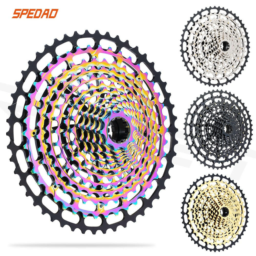 SPEDAO 12s MTB Cassettes 10-50T 12 speed CNC  Fits XD Hub Super Light CNC Bicycle Accessories Cr-mo 12Speed 12S Bike Freeewheel-WAYBIKER