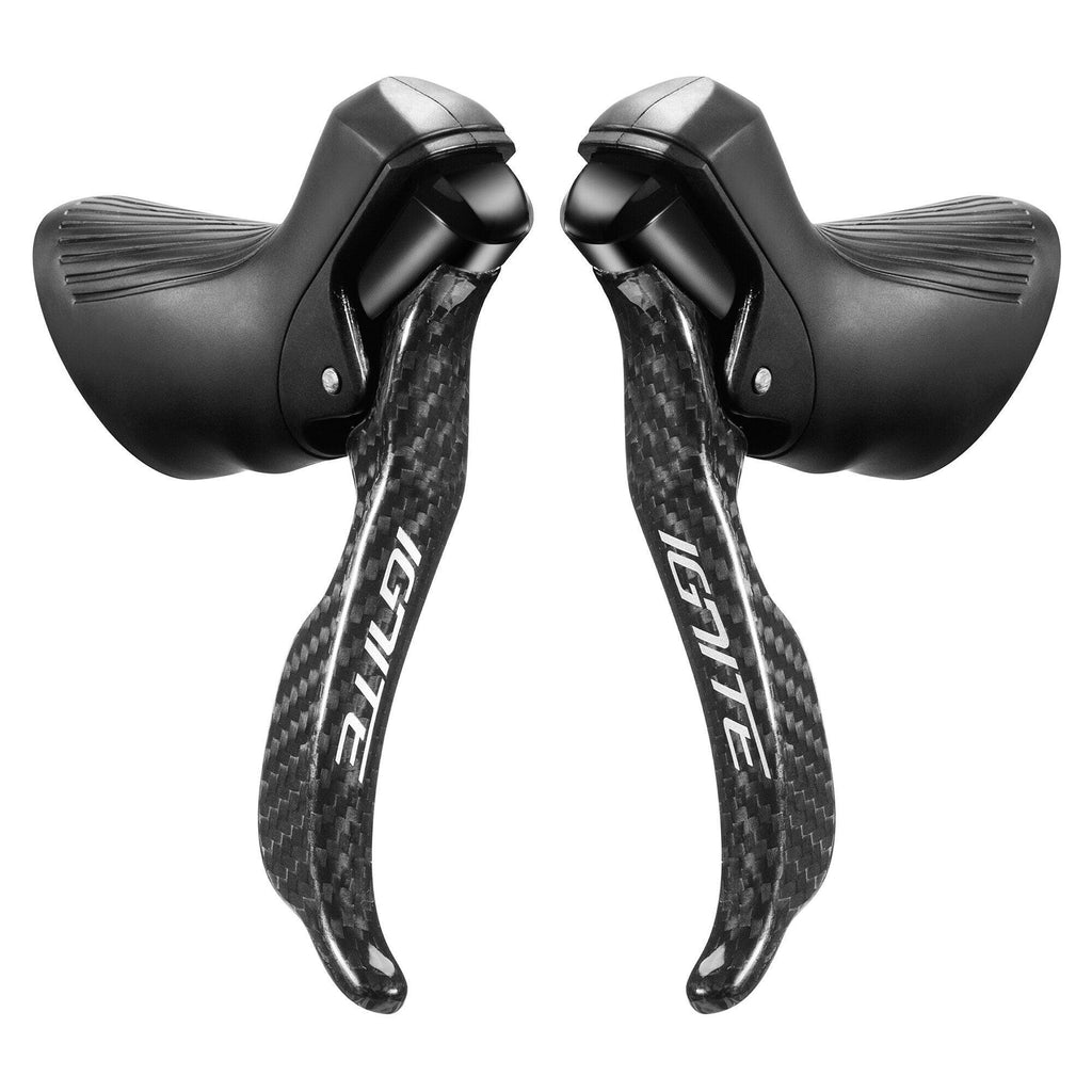 SENSAH carbon fibre Road Bike Shifter 2x7 2x8 2x9 2x10 Speed bicycle Brake Lever for  Tourneg Tiagra Sora Claris R8000 R7000 105-WAYBIKER