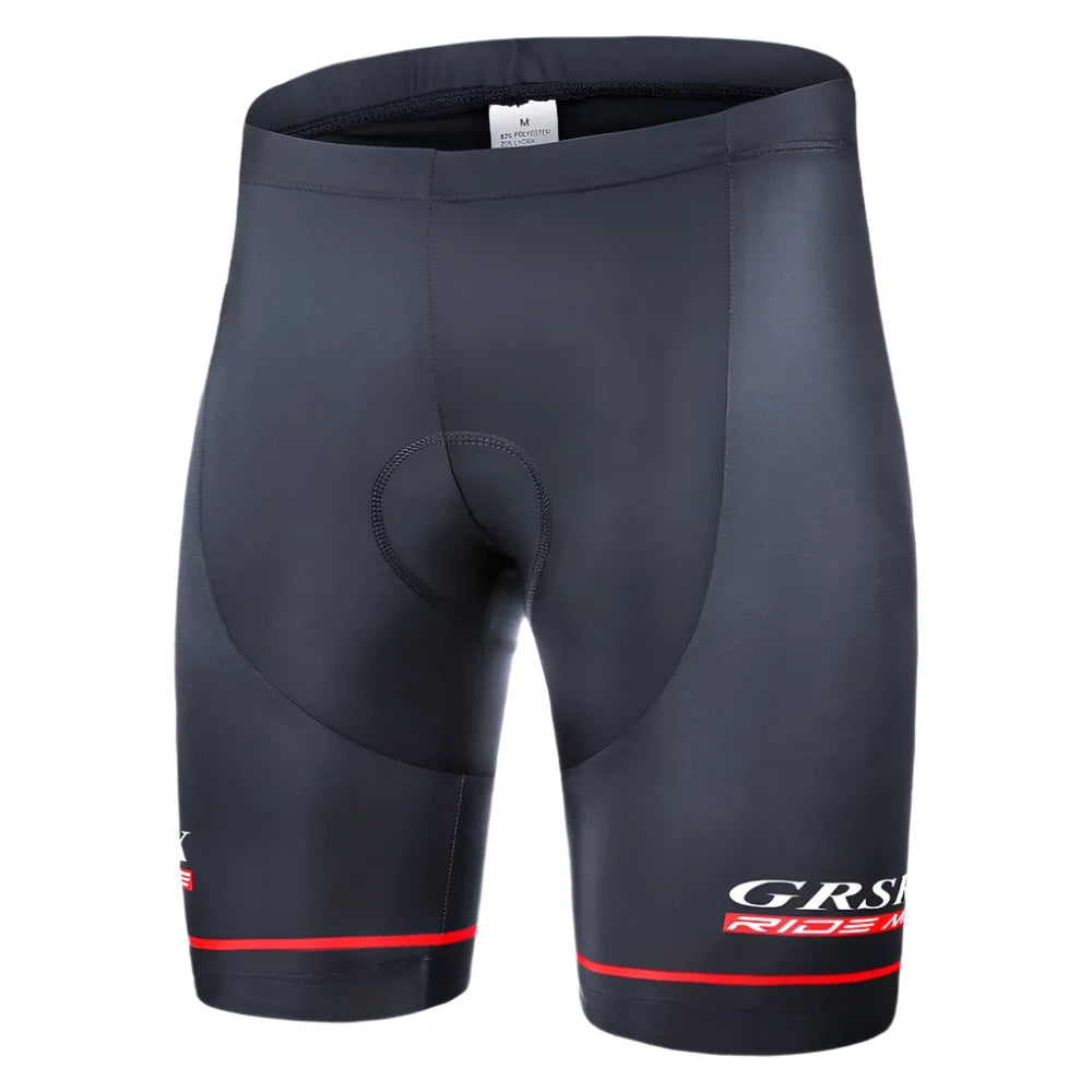 GRSRXX Cycling Shorts Men's Anti-slip Leg Grips Bike Shorts Shockproof 5D Pad Breathable Riding Bicycle Bib Short Ciclismo-WAYBIKER