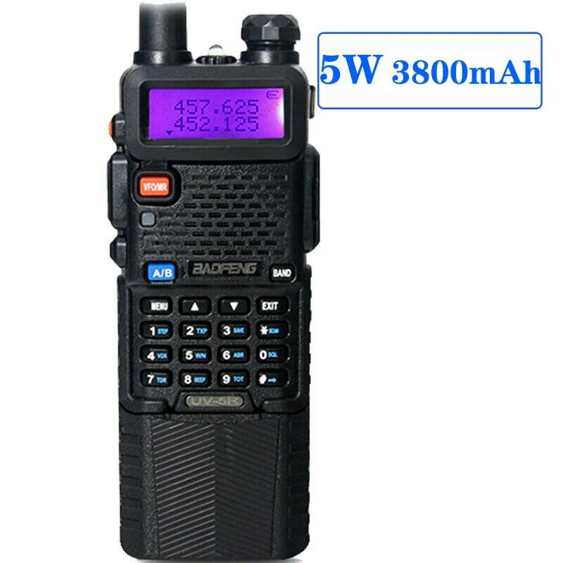 Baofeng Walkie Talkie 8W Baofeng UV-5R Walkie Talkie Long Battery Baofeng Two Way VHF/UHF Long Range Walkie Talkie-WAYBIKER