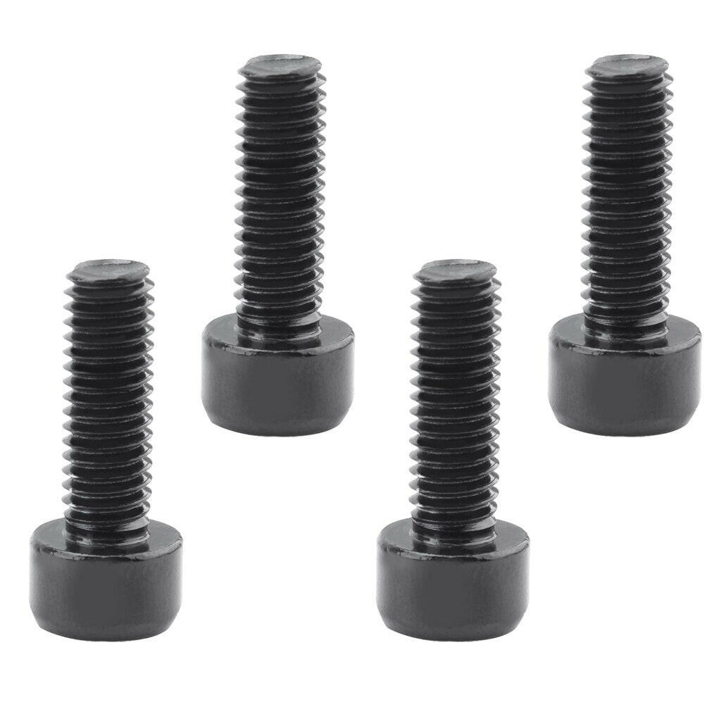 4 Pcs/Set Bicycle Water Bottle Cage Bolts Holder Screws Hex Socket Screws M5 Aluminum Holder Bolts MTB Road Bike Accessories-WAYBIKER