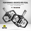2023 RYET MTB Pedal Ultralight Sealed Bearing Bike Footboard Platform Aluminum XT Bicycle Pedals Lock SPD Cycling Part-WAYBIKER