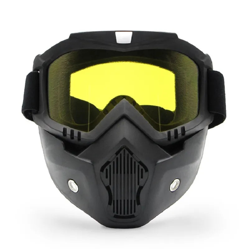 Outdoor Sport Windproof Mask Goggle HD Cycling Glasses Snowboard Eyewear Riding Motocross Summer UV Protection Sunglasses-WAYBIKER