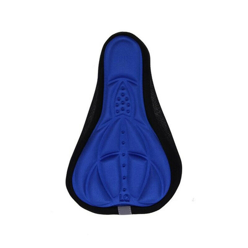 Soft 3D Padded Cycling Bicycle MTB Bike Saddle Seat Cover Cushion Sponge Foam Comfortable Saddles Mat Bicycle Accessory