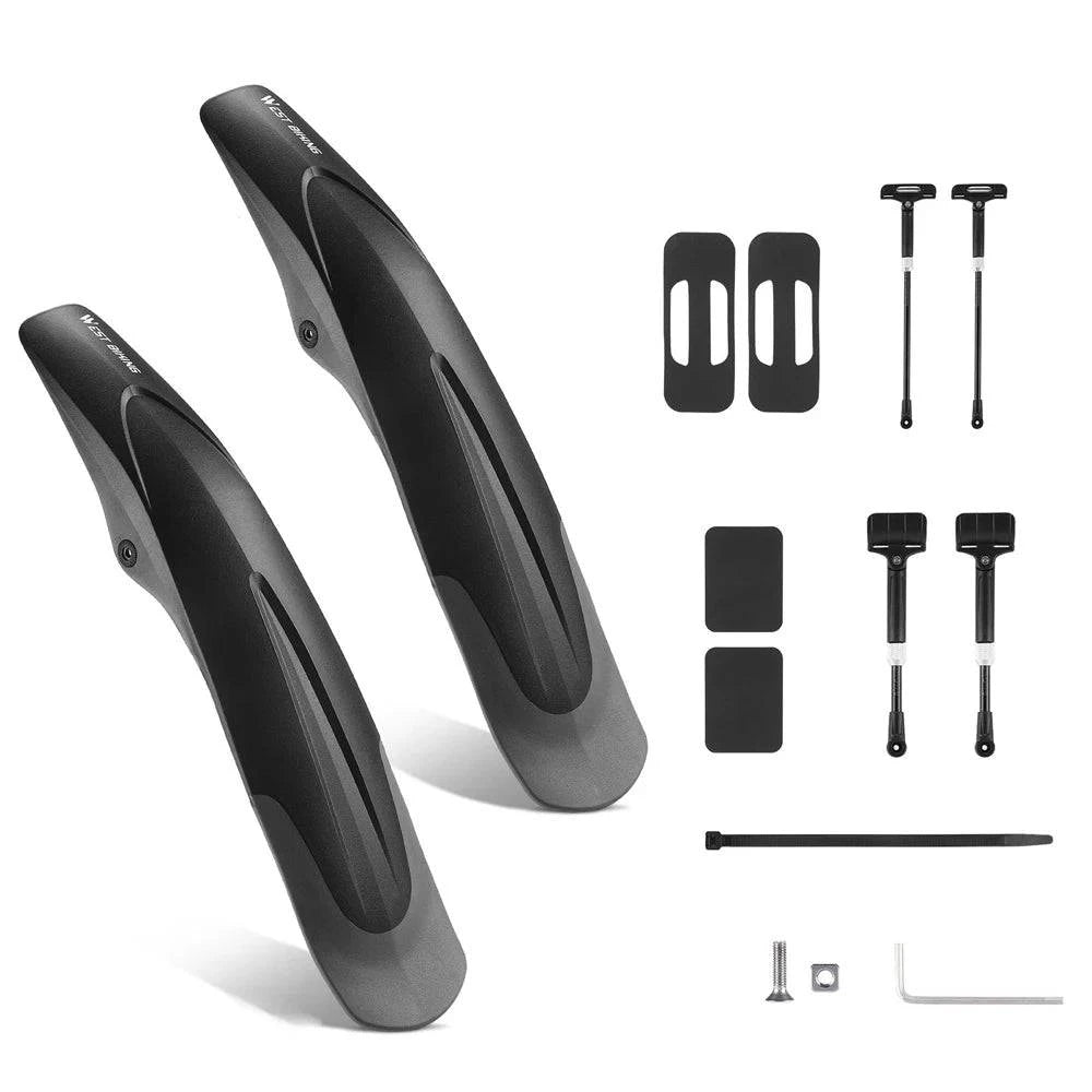 Bike Mudguard Widen Quick Release 26-29in Universal Bike Fenders Bike Wing Bicycle Accessories-WAYBIKER