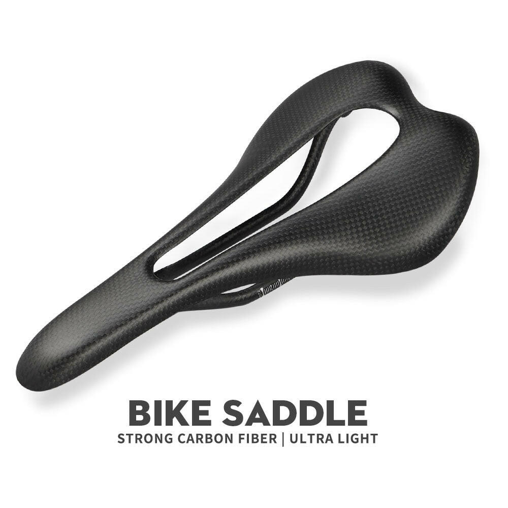 Full Carbon Bicycle Saddle Ultra Light Sillin Bicicleta Montaña Bicycle Accessories Bike Seat For Men Appearance Can Customized-WAYBIKER