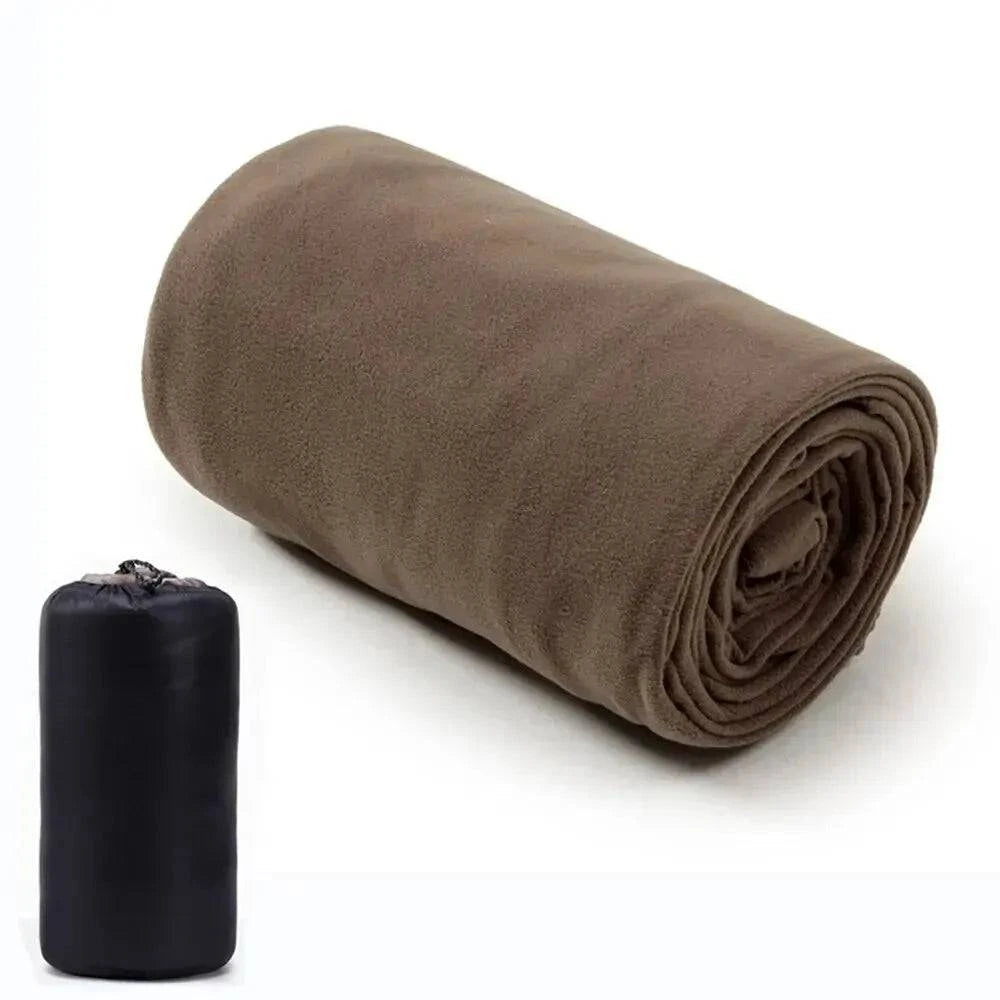 Fleece Sleeping Bag Portable Ultra-light Polar Travel Sheets for Adults Outdoor Camping Tent Bed Warm Sleeping Bag Liner-WAYBIKER