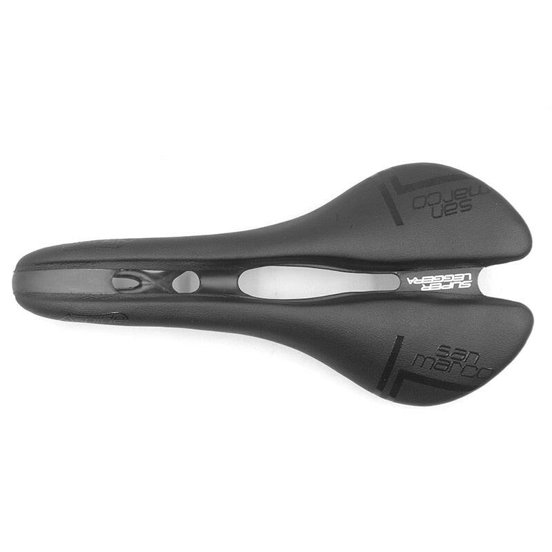 Comfortable Road Bike Carbon Saddle Sillin Mtb Mountain Bike Saddle Sadle Man Women Racing Seat Carbon Rails Bicycle Accessories-WAYBIKER