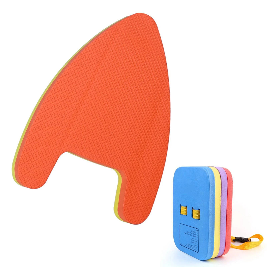 Swimming Back Float and Kickboard Set for Kids Swimming Bubble Belt Swimming Training Float Board Children Swimming Belt-WAYBIKER
