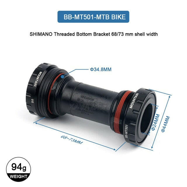 Shimano DEORE XT MT800 MTB Bottom Bracket BB52 MT501 68/73mm MT500 PA press-fit use for M6000/7000/8000 Chainwheel