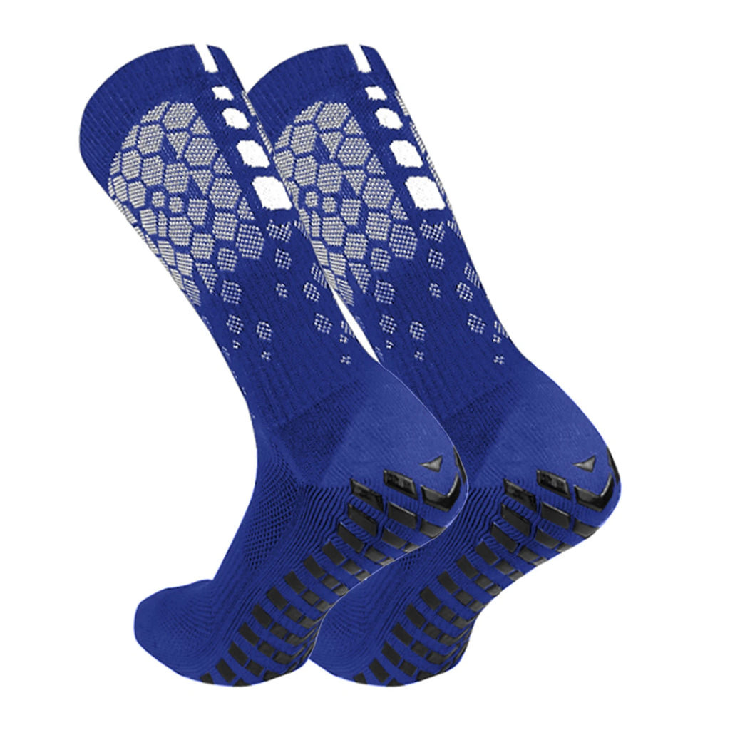 Anti-slip Soccer Socks for Men and Women Breathable Athletic Socks with Grippers for Yoga Football Gym-WAYBIKER