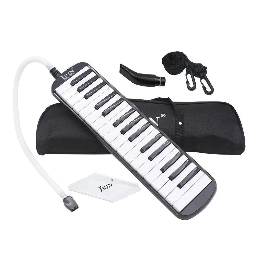 32 Piano Keys Melodica Musical Education Instrument for Beginner Kids Children Gift with Carrying Bag-WAYBIKER