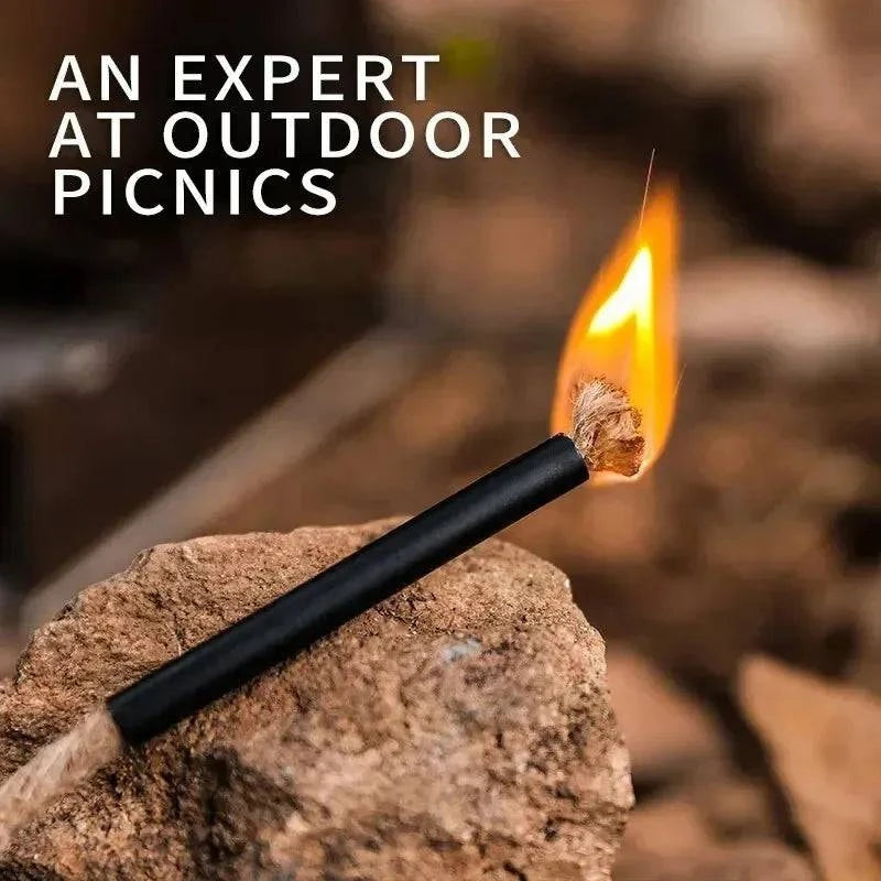7.5CM Of Outdoor Camping Picnic Barbecue Supplies Igniter Igniter Rope Beeswax Hemp Rope Fire Tools Survival Equipment-WAYBIKER