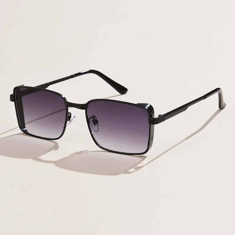 Classic Cycling Square Steampunk Sunglasses Luxury Brand Ourdoor Men Women Retro Rectangle Punk Metal Frame Sun Glasses UV400-WAYBIKER