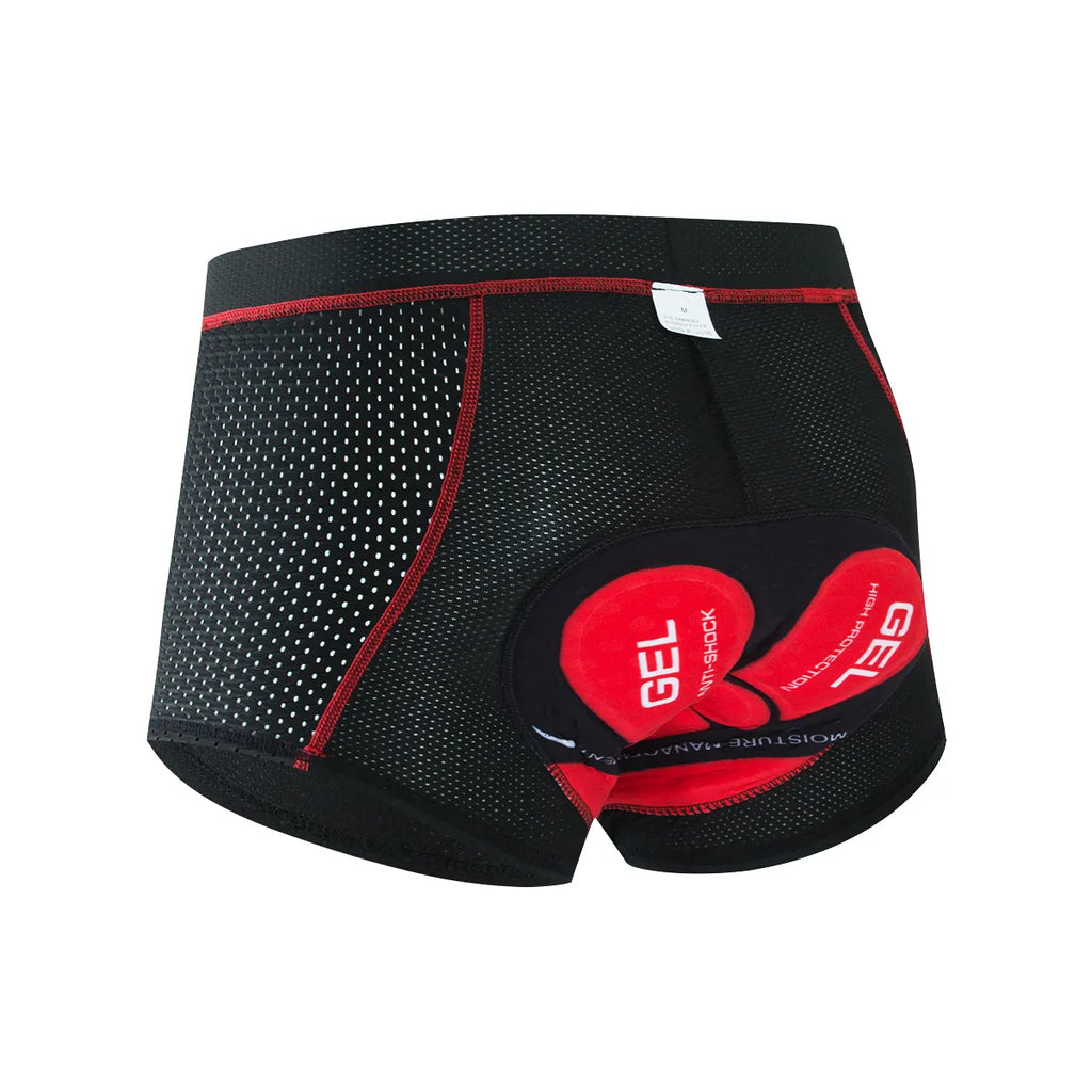TELEYI Cycling Underwear 5D Breathable Padded Gel Bike Shorts Men MTB Anti Slip Leg Grips Riding Cycling Shots Ciclismo-WAYBIKER