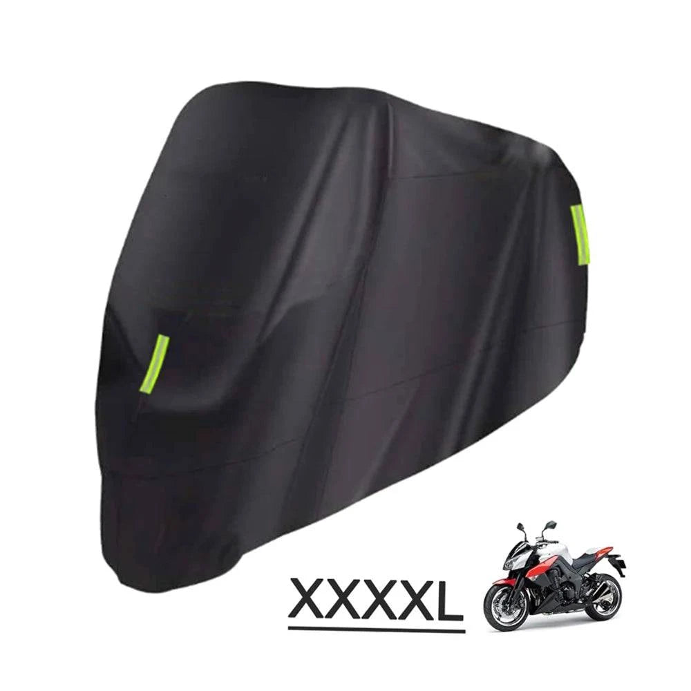Universal Motorcycle Cover All Season Waterproof Outdoor Protection Against Dust Debris Rain Weather(M-XXXXL) 210D Oxford cloth-WAYBIKER