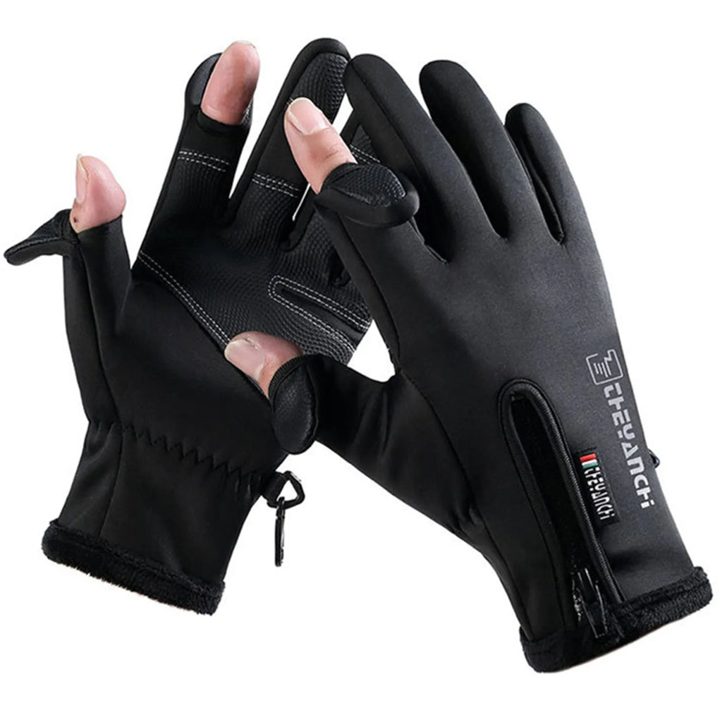 Winter Gloves For Men Women Touchscreen Warm Outdoor Cycling Driving Motorcycle Cold Gloves Windproof Non-Slip Womens Gloves-WAYBIKER