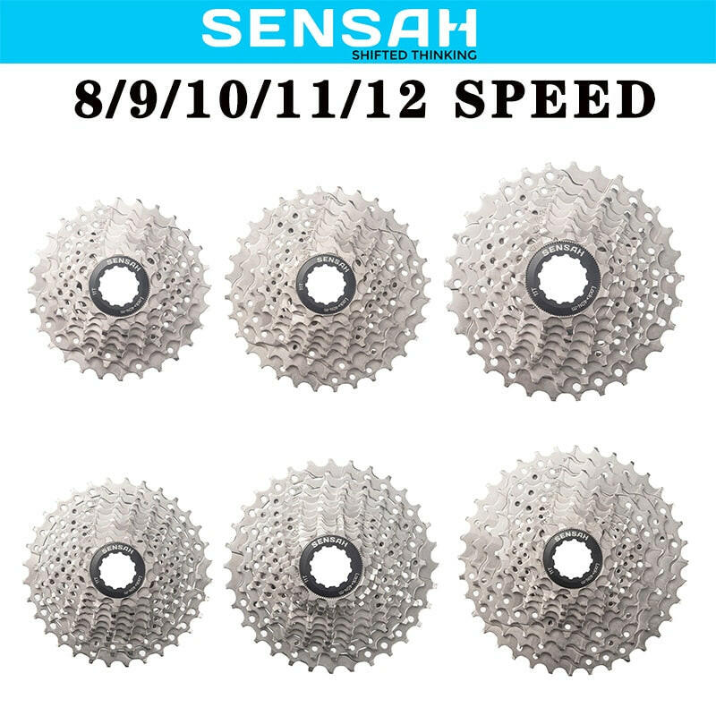 SENSAH 8/9/10/11/12 Speed Road Bike Cassette 11V 23T/25T/28T/30T/32T/34T/36T Bicycle Freewheel K7 10S Flywheel for  HG Hub-WAYBIKER