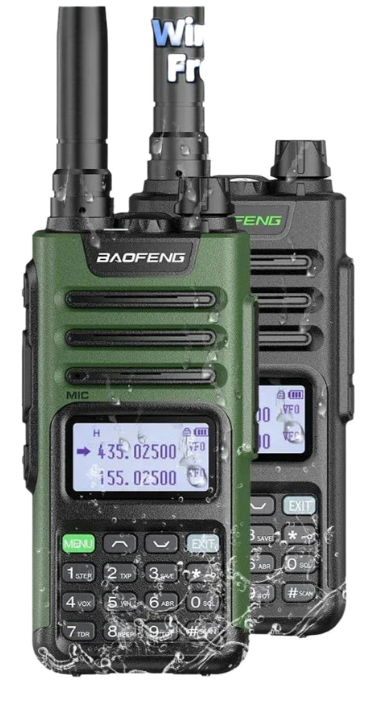 BaoFeng M-13 Pro Air Band Walkie Talkie Wireless Copy Frequency AM Type-C Full Band Long Range High Power UV5R Ham Two Way Radio-WAYBIKER