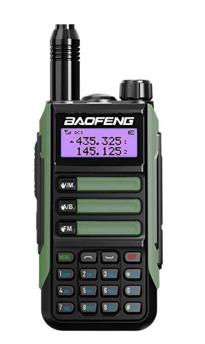BaoFeng UV-16 Plus Walkie Talkie High Power USB C 10KM Long Range UV-16 Two Way Radio Dual Band Waterproof Transceiver FM Radio-WAYBIKER