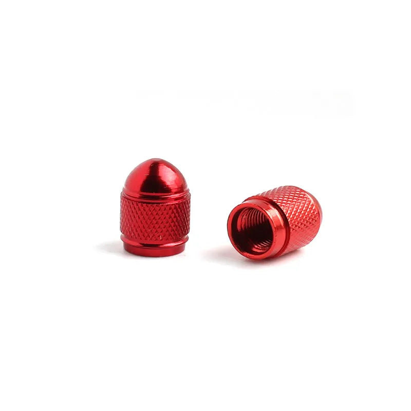 Aluminum Bicycle Tyre valve Dustproof Bike Valve nozzle Cap Colors MTB Road Mountain Inner Tube Valve Cap Replacement Accessory-WAYBIKER