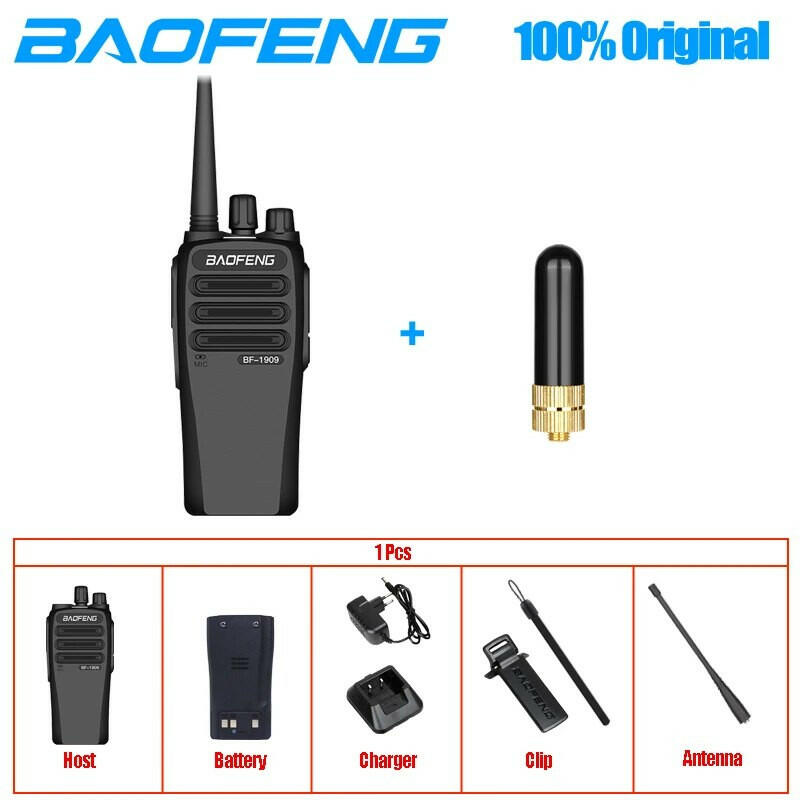 BaoFeng BF-1909 Two Way Radio Transceiver Long Range Upgrade Of BF-888S Radio Hunt City 10W High Power Dual Band Walkie Talkie-WAYBIKER
