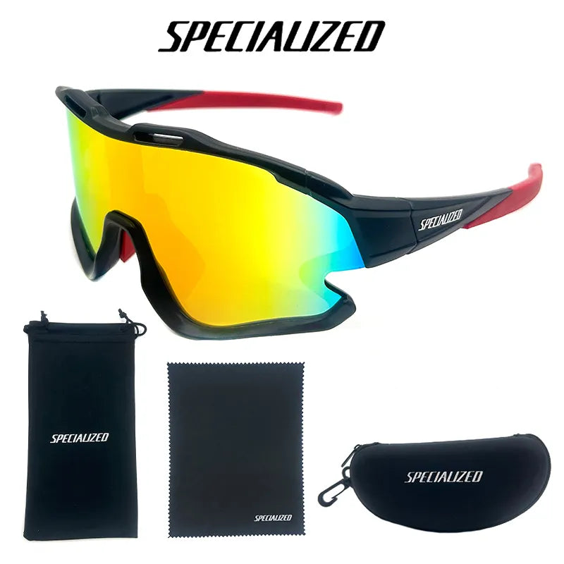 SPECIAUZED Mirror MTB Cycling Sunglasses Sport Eyewear Men Women Youth UV400 Lens Glasses Bicycle Goggles Running Hiking Ski-WAYBIKER