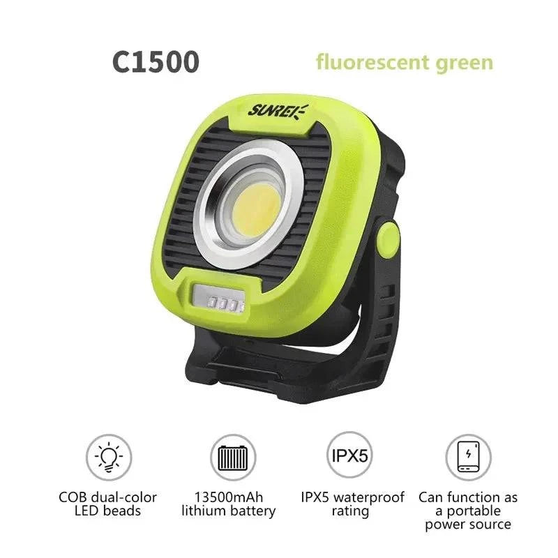 SUNREI C1500 C1500Pro C1600 Outdoor Camping Lamp Portable Camping Tent Camp Lamp Atmosphere Lamp Waterproof Lamp-WAYBIKER