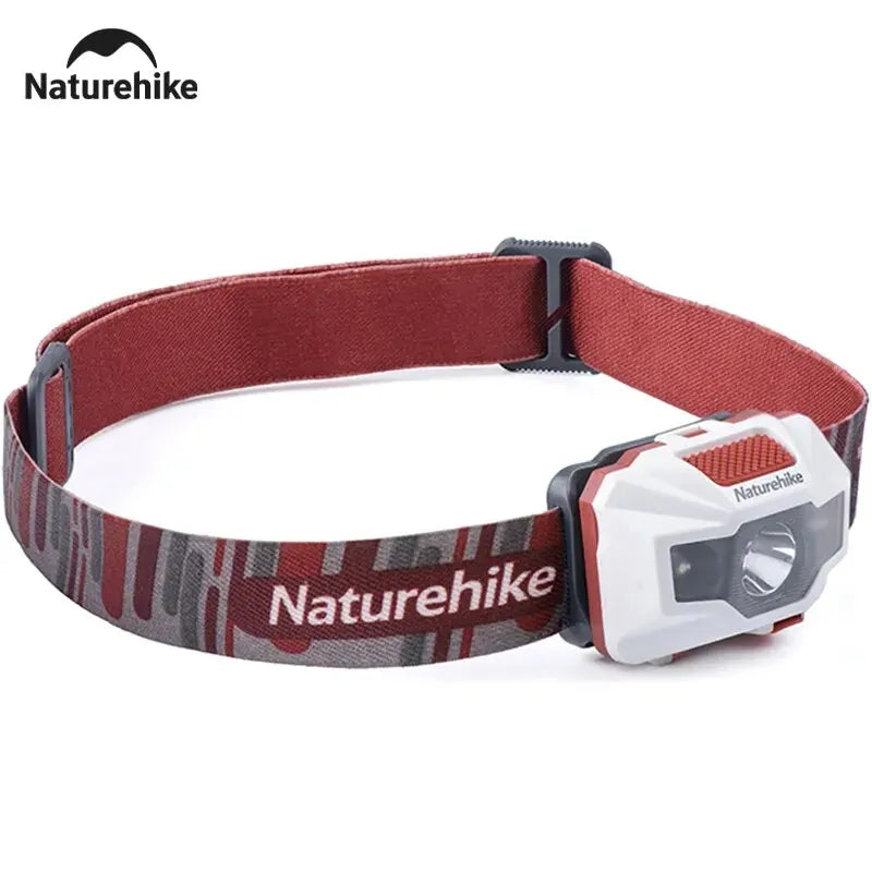 Naturehike LED Headlamp Super Bright Camping Lights Ultralight Mini Head Torch USB Chargeable Fishing Headlight Tent Flashlight-WAYBIKER