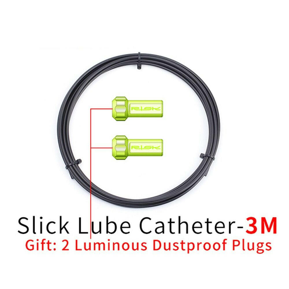 Bike 4mm 5mm Brake Derailleur Shift Cable Oiling Nosed End Cap Oil Slick Lube Liner Catheter Dustproof Plug Dust Cover-WAYBIKER