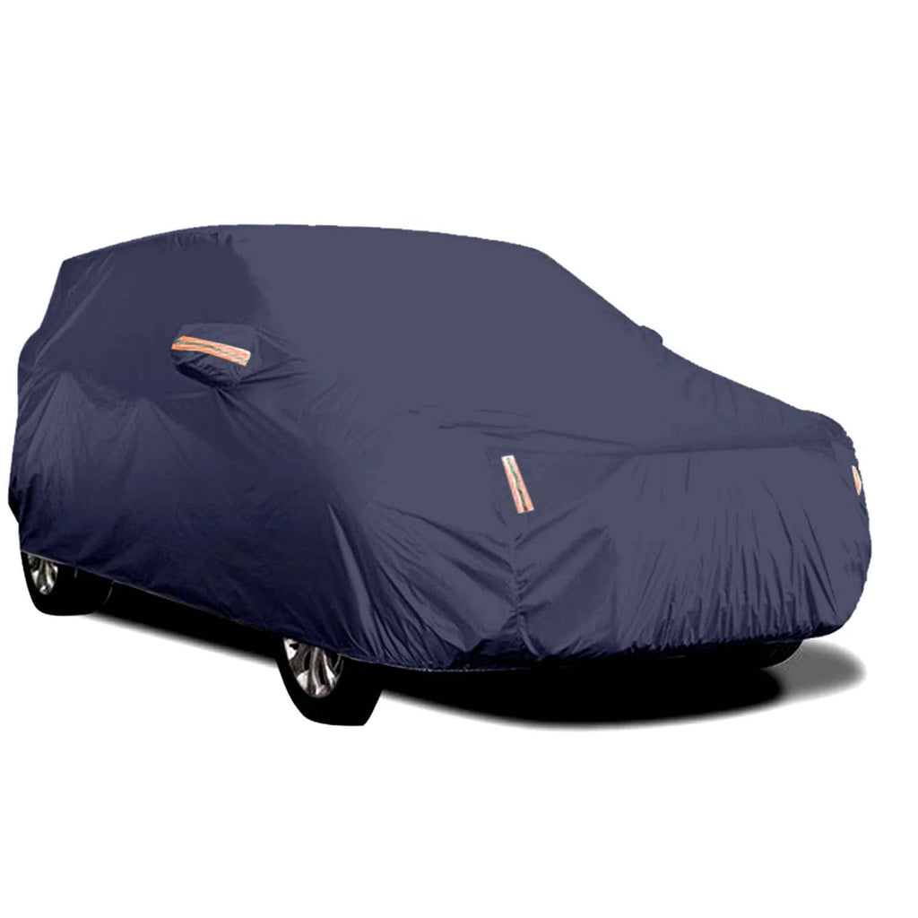 Car Cover Full Sedan Covers with Reflective Strip Sunscreen Protection Dustproof&Waterproof UV Scratch-Resistant Universal-WAYBIKER