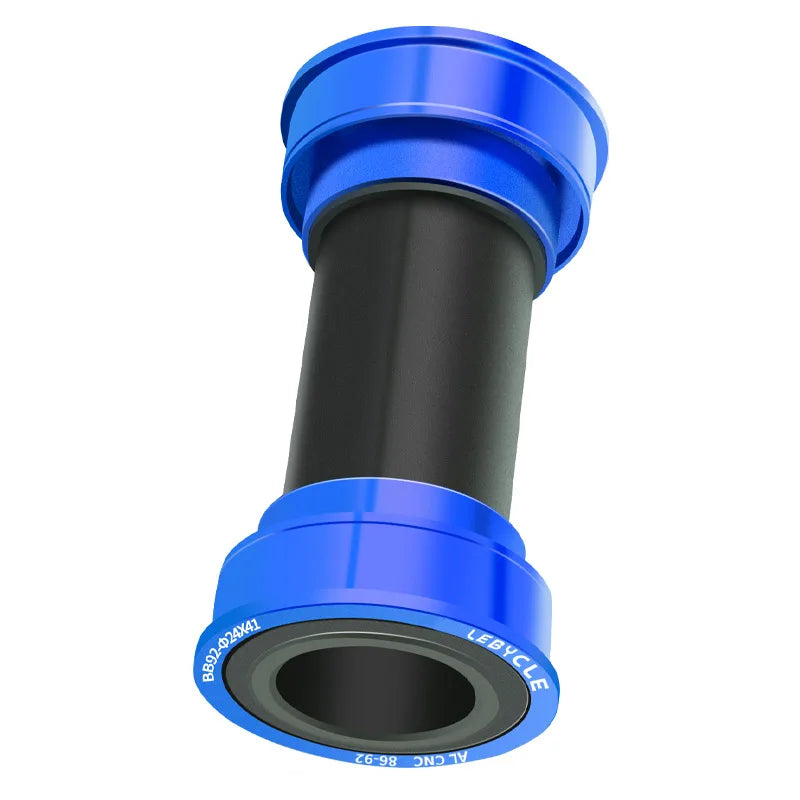 Lebycle BB92 MTB Road Bike Press Fit Bottom Bracket 41mm length BB86-92mm 24mm Crankset Fits for Shimaxx SRAAM GXP-WAYBIKER