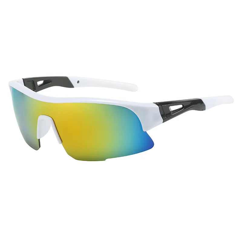 JSJM Riding Sunglasses Motorcycle Mountain Bike Goggles Outdoor Cycling Climbing Running Windproof Dustproof Sun Glasses UV400-WAYBIKER