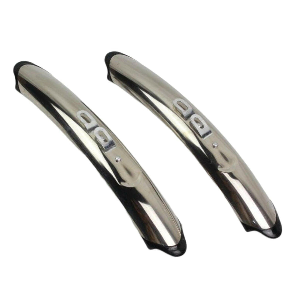 1 Pair Front Rear Fenders 27'' Removable Protector Practical Easy to Install Durable Parts Fittings Adjustable for Road Bike-WAYBIKER