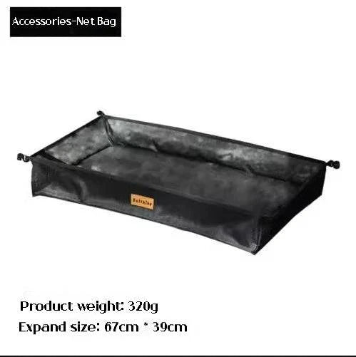 Difeike Outdoor Camping Three Piece Table Aluminum Tactical Table Portable Folding Lifting IGT Expansion Chicken Rolls Table-WAYBIKER