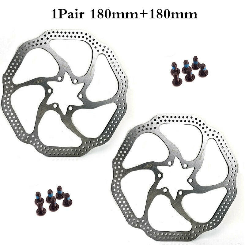 2PC G3 HS1 Bicycle Disc Brake Rotor 160/180/203mm Hydraulic Brake Rotors High Strength Stainless Steel MTB Rotor Bike Part-WAYBIKER