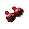 2 Pack of M8 Bike Bottom Bracket Screws Waterproof Crank Arm Bolts - Lightweight Aluminum Alloy