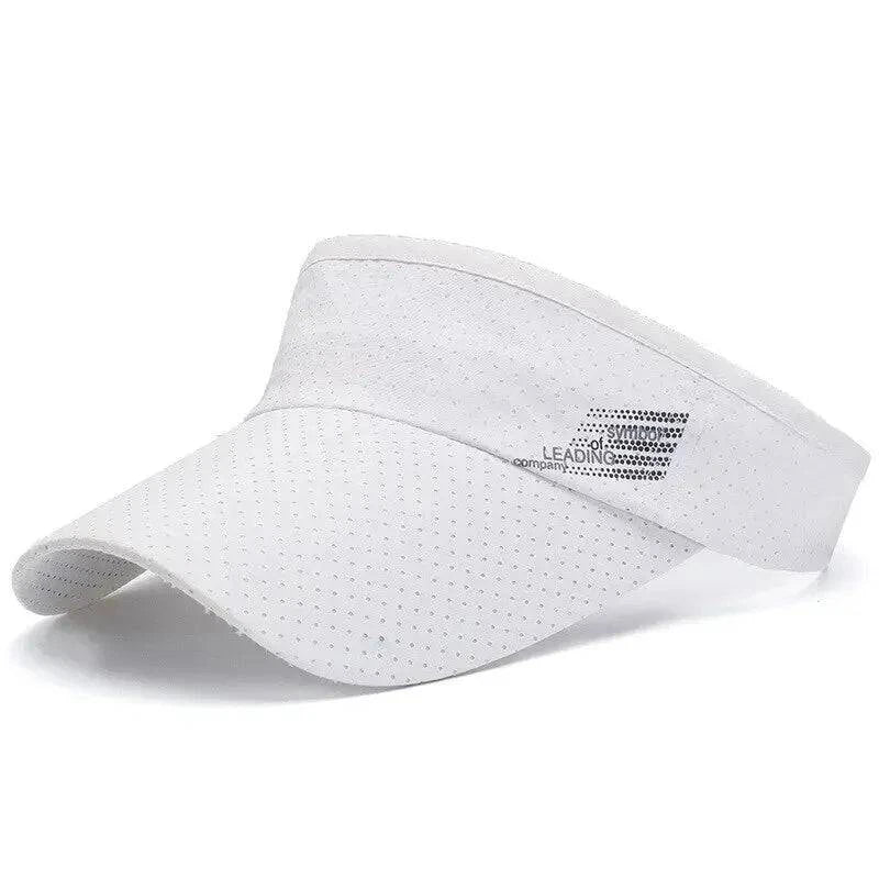 Mens And Womens New Summer Quick Drying Mesh Roofless Outdoor Sunshade Hat-WAYBIKER
