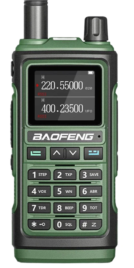 Baofeng UV-17 Pro V2 Tri Band Walkie Talkie Wireless Copy Frequency Waterproof Powerful Long Range UV-5R UV S9 Ham Two Way Radio-WAYBIKER