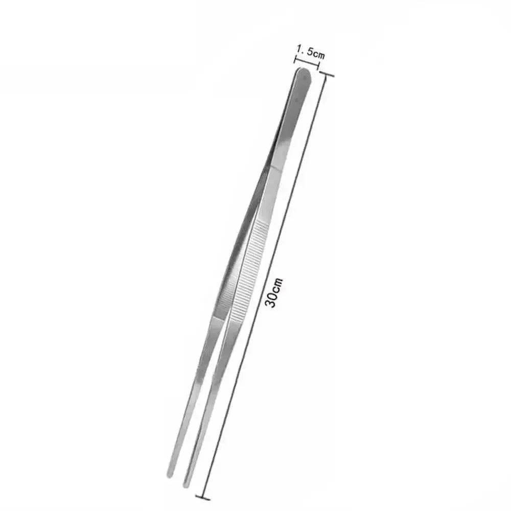 Multifunction Barbecue Tongs Food Tongs Food Clip Kitchen Gadgets Stainless Steel Churrasco Tweezers Clip Buffet BBQ Tool-WAYBIKER