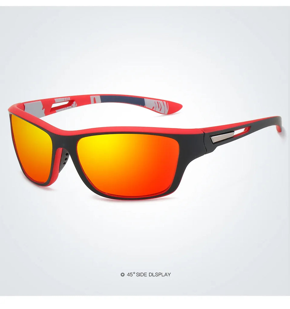 1 pc Men's Polarized Cycling Sunglasses Men Women Driving Hiking Sun Glasses Fishing Anti-glare UV400 Eyewear TAC Lens