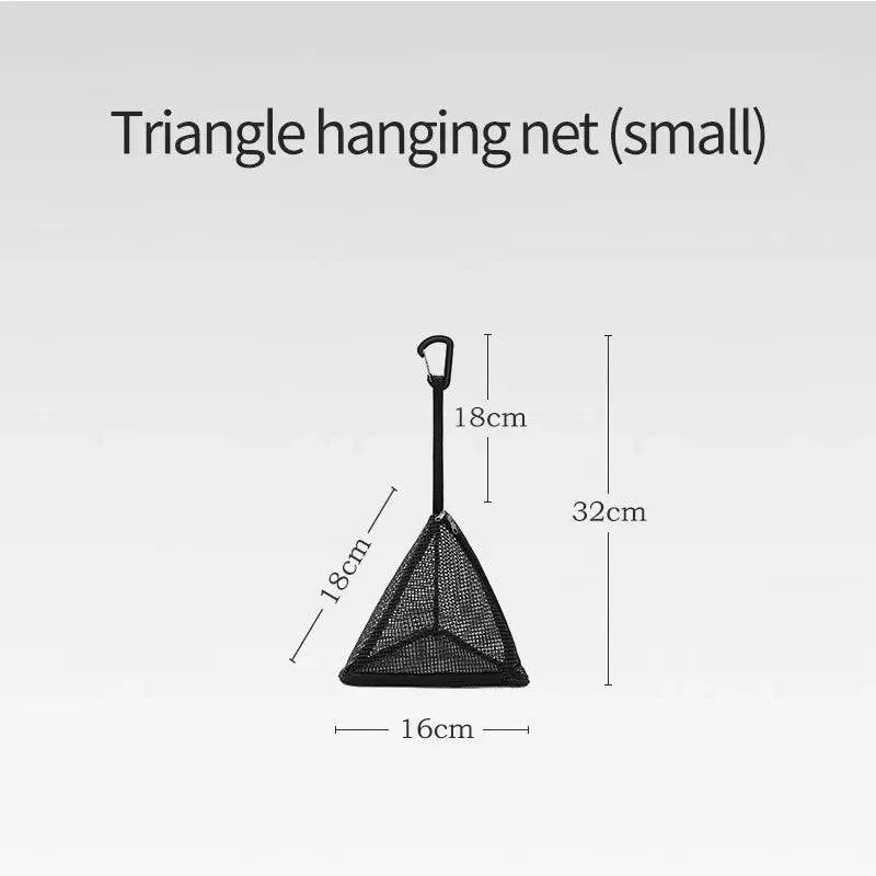 Drying Net Triangle Drying Hanging Mesh Storage Net Tent Food Dryer Net Outdoor Camping Organizer Mesh Storage For Foods Clothes-WAYBIKER