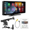 9.3 Inch Car Stereo MP5 Player BT Hands-Free Calling FM Radio Support Carplay Android Auto Phone Link Reversing Assist-WAYBIKER