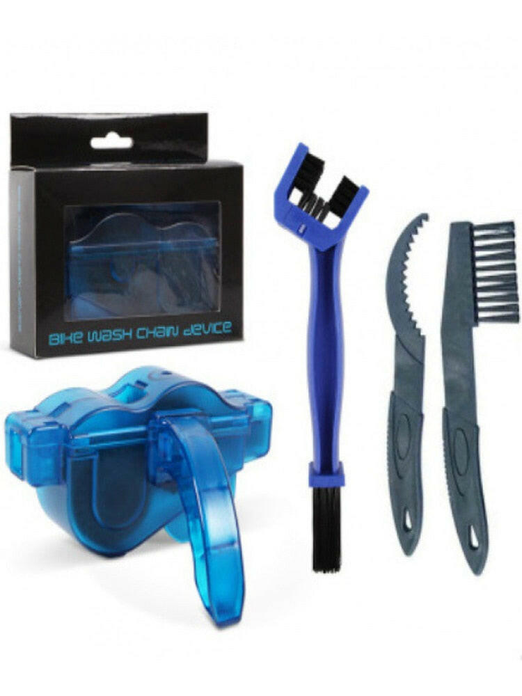 Chain Cleaner Cleaning Bicycle 3D Chain Brush Wash Tool Set MTB Bike Protection Oil Bike Chain for Mountain Bicycle Accessories-WAYBIKER