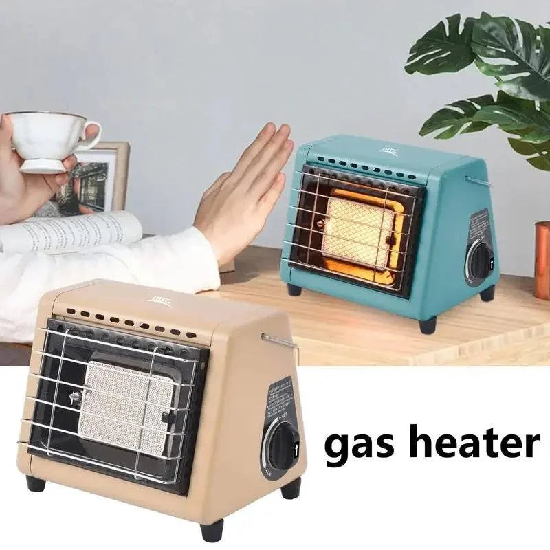 BRS-H23 1500W Gas Heater Stove Patio Heater Portable Outdoor Camping Heating Stove Tent Mini Heater Stove Propane Radiant Heater-WAYBIKER