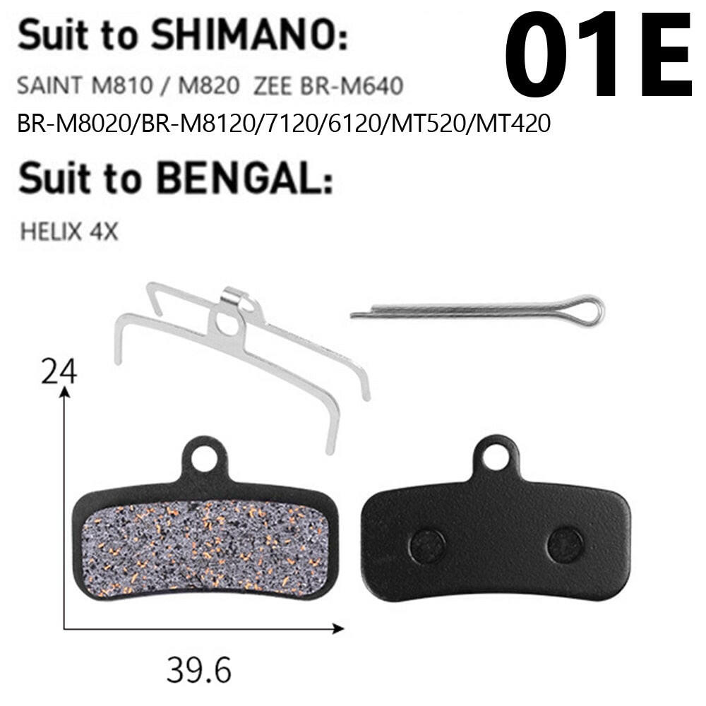 1 Pair/2pcs MTB DISC Brake Pads for Shimano XT DEORE MT200 315 For Magura/TEKTRO/AVID/MEGURA/HAYS Resin/Metal Disc Brake Pads-WAYBIKER